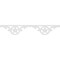 Ekena Millwork Austin Architectural Grade PVC Running Trim, 8"H x 5/8"P x 48"L RUNP08X0625X48AUS - alternate 4